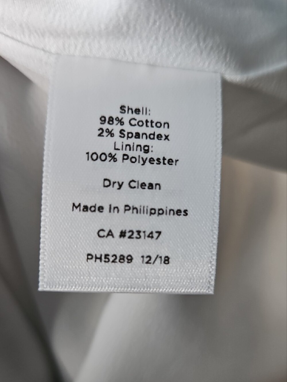 Talbots White and Light Blue Striped Sleeveless Midi Dress 1X - Picture 8 of 8
